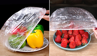 100 or 200 Reusable Elasticated Food Dish Covers