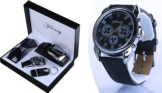 Father's Day Luxury Gift Box - Includes a Watch, Sunglasses & More!