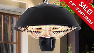 Outsunny 600W Outdoor Hanging Electric Heater