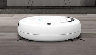 USB Robot Vacuum Cleaner - Black, White or Grey!