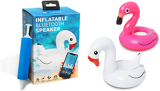 One or Two Inflatable Bluetooth Speakers - 2 Colours