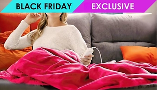 Luxury Heated Throw - 8 Colours