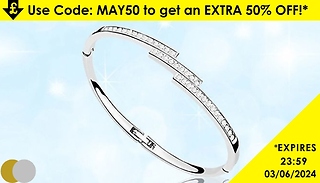 Triple Crystal Row Bracelet - 1 or 2