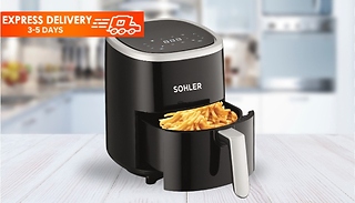 Sohler 3.5L Digital Air Fryer - With 8 Cooking Functions!