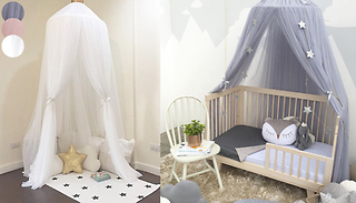 Kid's Mosquito Net Bedroom Dome Tent - 3 Colours