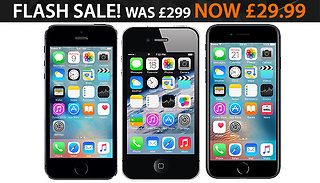 Apple iPhone 4, 5S and SE - 8GB or 16GB