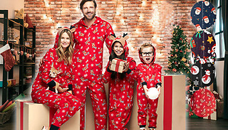 Matching Family Christmas Onesies - Adult & Children Sizes