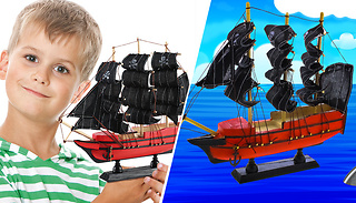 Kid's Build-A-Pirate Ship Kit