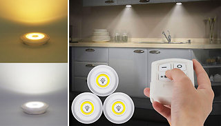 3 or 5 Smart Wireless Remote Control Night Lights