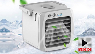 3-in-1 Portable Air Cooler, Purifier & Humidifier