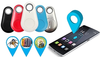 1, 2 or 3-Pack GPS Tracker Key Rings - 5 Colours!