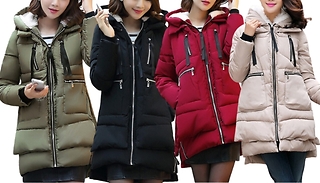 Thickened Down Parka Jacket - 4 Colours, 7 Sizes