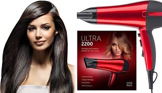 2200W Professional Style Hair Dryer - 6 settings