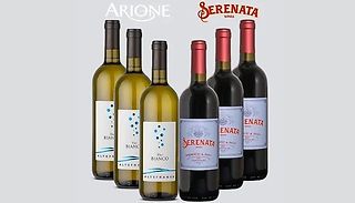 Mixed Case of 3 Serenta Red and 3 Alte Frange White Wines - 4.99 Per ...