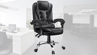 Adjustable Comfortable Office Chair - With Tilt-Function & 360 Swivel!