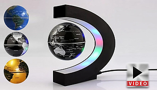 LED Magnetic Levitating Globe Lamp - 3 Colours