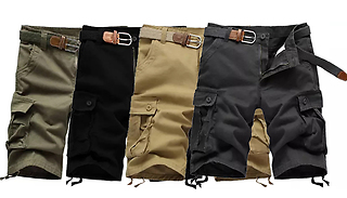 Men's 6-Pocket Preston Cargo Shorts - 4 Colours & 5 Sizes