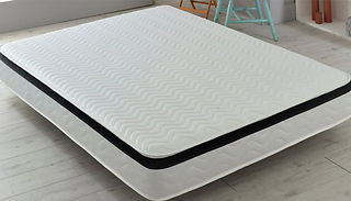 Zig Zag Memory Sprung Mattress - Single, Double, King and more