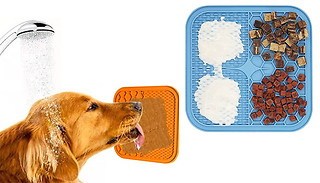 Dog Slow Feeder Silicone Suction Mat - 2 Colours & 2 Sizes