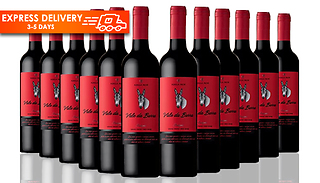 6 or 12 Bottles of Vale Da Burra Red Wine