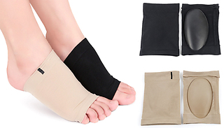 Pair of Foot Arch Support Sleeves - 2 Colours