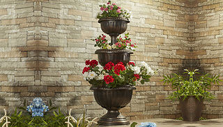3-Tiered Chelsea Bronze Effect Planter