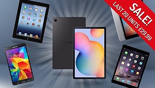 iPad or Tablet Lucky Dip - Apple, Samsung, Asus & More!