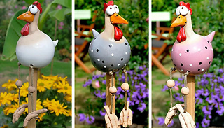 Cute Chicken Garden Ornament - 5 Colours