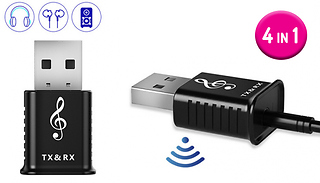 4-in-1 USB Bluetooth 5.0 Adaptor