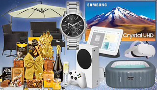 Mega Mystery Gift Deal - Samsung TV, Xbox S, Armani Watch & More