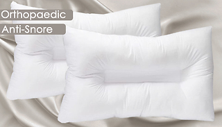 1 or 2 Anti-Snore Orthopaedic Pillows