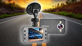 Motion-Sensor HD Night Vision Car Dash Camera Set