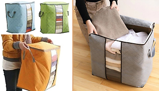 Large Portable Quilted Clothes Storage Bag - 4 Colours