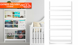 Wall Mounted Flat Pack Children's Bookcase