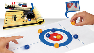 Tabletop Bowling or Curling Game Sets