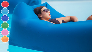 1 or 2 Self-Inflating Garden Loungers - 6 Colours