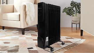 Electric Oil Filled Radiator with LED Display - 9 or 11 Fin!