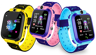 Waterproof Touchscreen Kids Smartwatch With Camera and GPS - 3 Colours