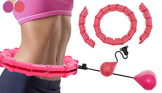 Adjustable Abdominal Waist Exercise Hoops - 2 Colours & 4 Sizes