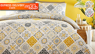 Morocco Style Duvet Set - 2 Colours & 4 Sizes