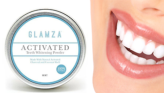 Glamza Activated Charcoal Teeth Whitening Powder 50g