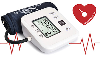 Smart Blood Pressure Monitor with Voice Control
