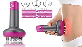 Cordless Anti Cellulite Massager in Purple with 6 speeds and USB recha ...