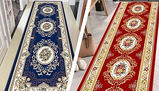 Non-Slip Stain-Resistant Bohemian-Style Rug - 2 Colours, 3 Sizes