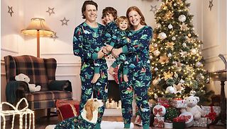 Matching Family Dinosaur Christmas Pyjamas - 20 Options