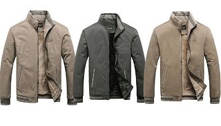 Mens Casual Fleece Jacket - 3 Colours