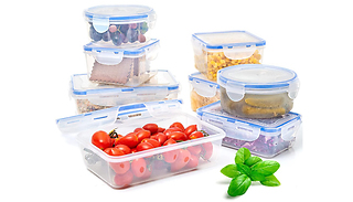 3 to 7 Airtight Food Storage Containers - 3 Designs