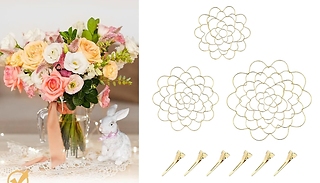 9-Piece Flower Arrangement Holder - 2 Colours
