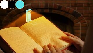 2-Pack Rechargeable Reading Light - 3 Colours