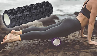 33cm Spiked Foam Roller Massage Stick - 4 Colours